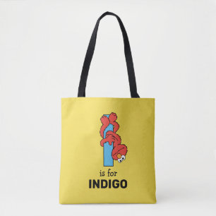 Elmo Alphabet   I Blau Tasche