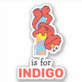 Elmo Alphabet | I Eiscreme Aufkleber (Vorderseite)