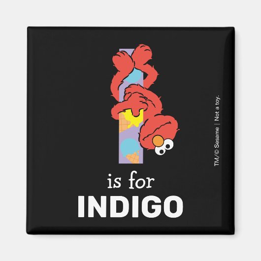 Elmo Alphabet | I Eiscreme Magnet (Vorne)