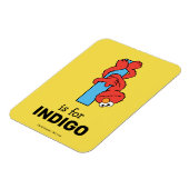 Elmo Alphabet | Ich Blau Magnet (Linke Seite)