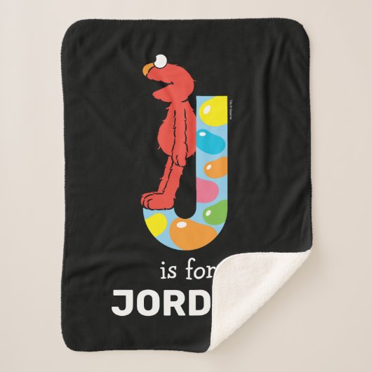 Elmo Alphabet | J Jelly Bean Sherpadecke (Vorderseite)
