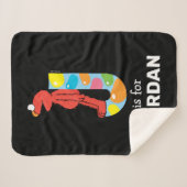 Elmo Alphabet | J Jelly Bean Sherpadecke (Vorderseite (Horizontal))