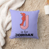 Elmo Alphabet | J Pink Kissen (Decke)