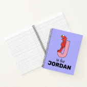 Elmo Alphabet | J Pink Notizblock (Innenseite)