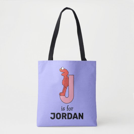 Elmo Alphabet | J Pink Tasche (Vorderseite)