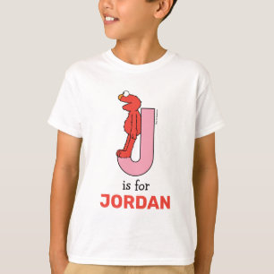 Elmo Alphabet   J Rosa T-Shirt