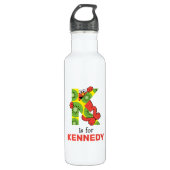 Elmo Alphabet | K Kiwi Edelstahlflasche (Vorderseite)