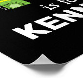 Elmo Alphabet | K Kiwi Poster (Ecke)