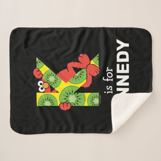 Elmo Alphabet | K Kiwi Sherpadecke (Vorderseite (Horizontal))
