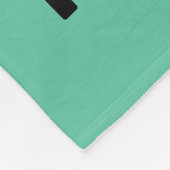 Elmo Alphabet | K Orange Fleecedecke (Ecke)