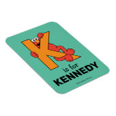 Elmo Alphabet | K Orange Magnet (Rechte Seite)