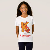 Elmo Alphabet | K Orange T-Shirt (Vorne ganz)