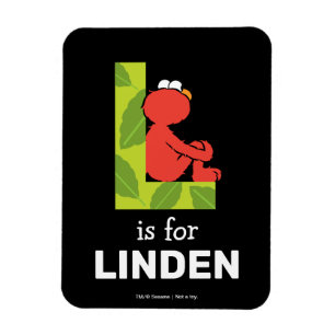 Elmo Alphabet   L Blatt Magnet