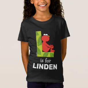 Elmo Alphabet L Blatt T-Shirt