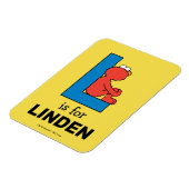 Elmo Alphabet | L Blau Magnet (Linke Seite)