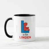 Elmo Alphabet | L Blau Tasse (Links)