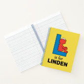 Elmo Alphabet | L Blue Notizblock (Innenseite)