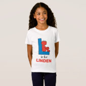 Elmo Alphabet | L Blue T-Shirt (Vorne ganz)