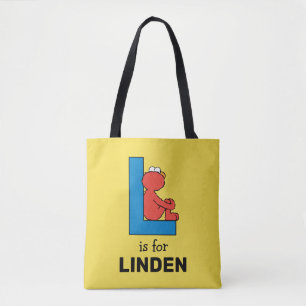 Elmo Alphabet L Blue Tasche