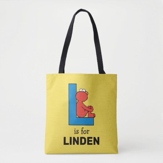 Elmo Alphabet | L Blue Tasche (Vorderseite)