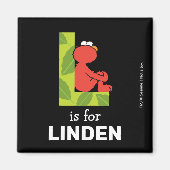 Elmo Alphabet | L Leaf Magnet (Vorne)