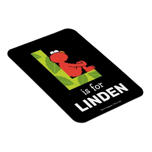 Elmo Alphabet | L Leaf Magnet (Rechte Seite)
