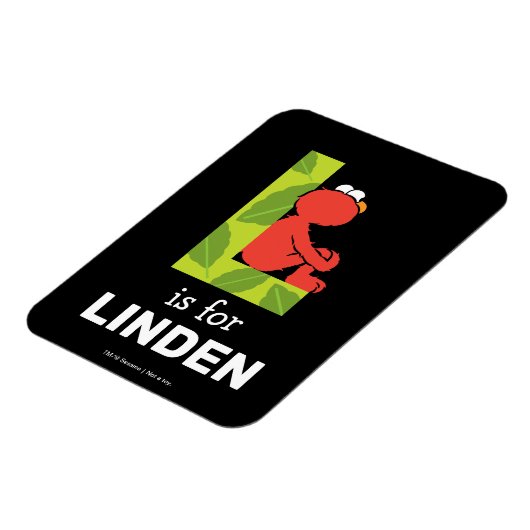 Elmo Alphabet | L Leaf Magnet (Linke Seite)