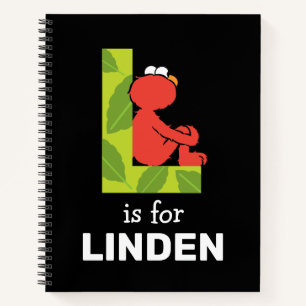 Elmo Alphabet L Leaf Notizblock