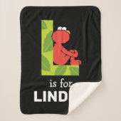 Elmo Alphabet | L Leaf Sherpadecke (Vorderseite)