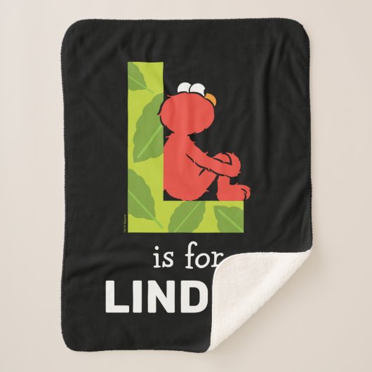 Elmo Alphabet | L Leaf Sherpadecke (Vorderseite)