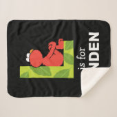 Elmo Alphabet | L Leaf Sherpadecke (Vorderseite (Horizontal))