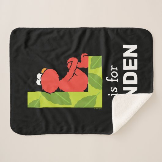 Elmo Alphabet | L Leaf Sherpadecke (Vorderseite (Horizontal))