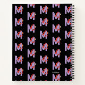 Elmo Alphabet | M Lila Notizblock (Rückseite)