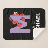 Elmo Alphabet | M LILA Sherpadecke (Vorderseite (Horizontal))