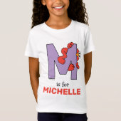 Elmo Alphabet | M LILA T-Shirt (Vorderseite)