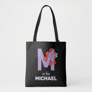 Elmo Alphabet   M LILA Tasche