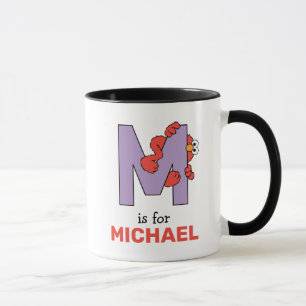 Elmo Alphabet M LILA Tasse