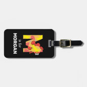 Elmo Alphabet | M Musik Gepäckanhänger (Vorderseite horizontal)