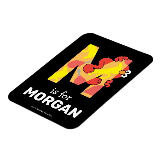 Elmo Alphabet | M Musik Magnet (Linke Seite)