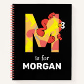 Elmo Alphabet | M Musik Notizblock (Vorderseite)