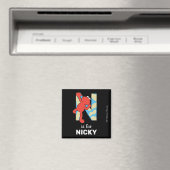 Elmo Alphabet | N Nüsse Magnet (In Situ (Geschirrspüler))
