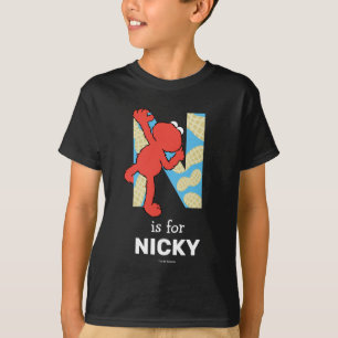 Elmo Alphabet N Nuts T-Shirt