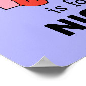 Elmo Alphabet | N Rosa Poster (Ecke)