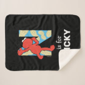 Elmo Alphabet | N Schalenfrüchte Sherpadecke (Vorderseite (Horizontal))