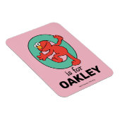 Elmo Alphabet | O AQUAMARIN Magnet (Rechte Seite)