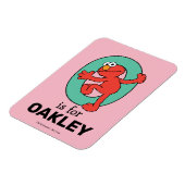 Elmo Alphabet | O AQUAMARIN Magnet (Linke Seite)