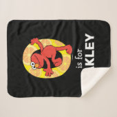 Elmo Alphabet | O Orange Sherpadecke (Vorderseite (Horizontal))