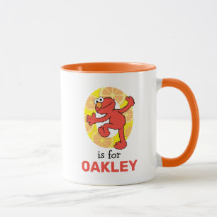 Elmo Alphabet O Orange wird zu Tasse