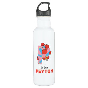 Elmo Alphabet P Bleistift Edelstahlflasche