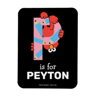 Elmo Alphabet P Bleistift Magnet